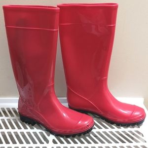 Charlotte Russe Pink rainboots